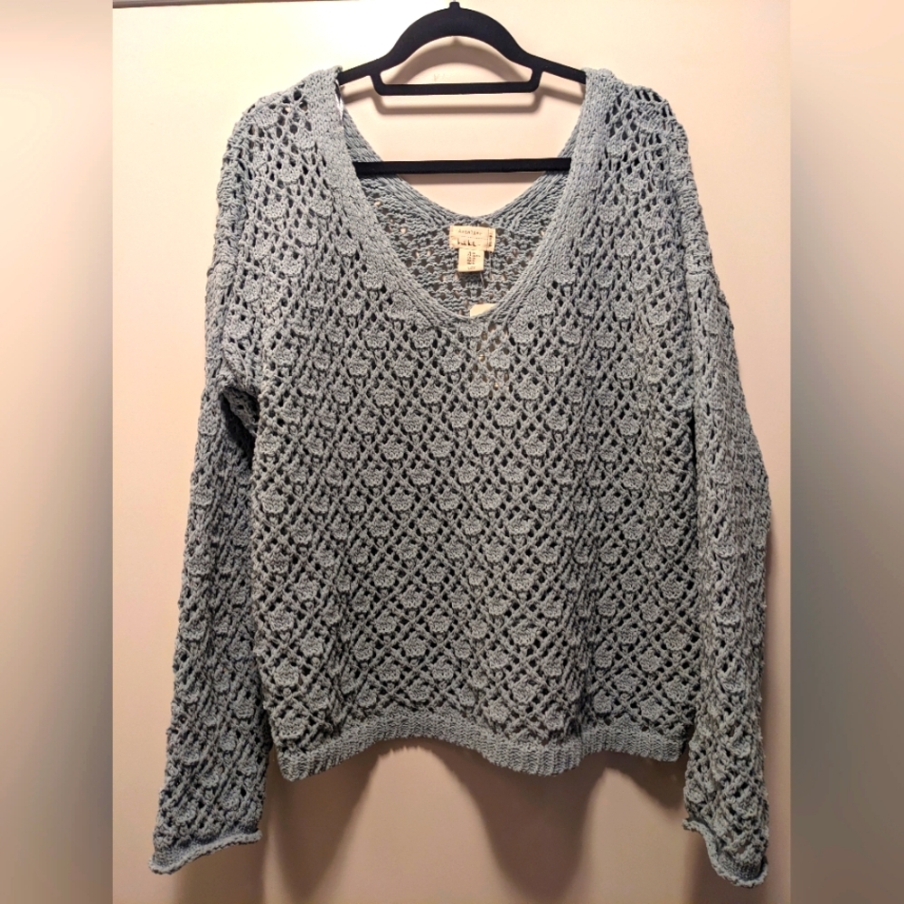 Crochet/Knit top. Size XL